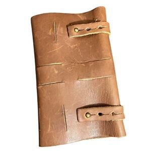 This Is Ground 100% Leather Cable Organizer Pocket‎ Cord Wrap Holder Bandito